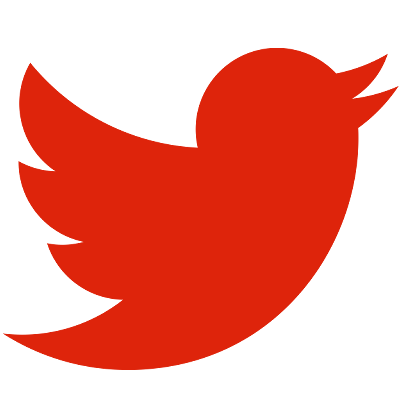 A button with the Twitter logo