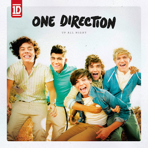 The cover of the One Direction album 'Up All Night'