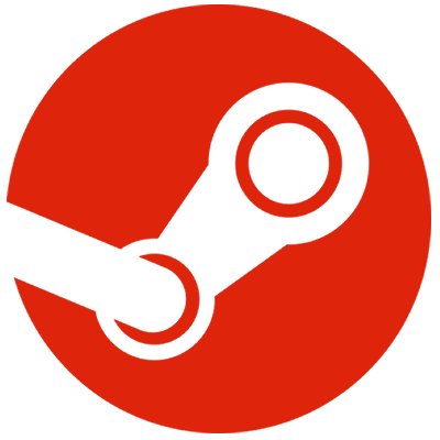 A button with the Steam logo