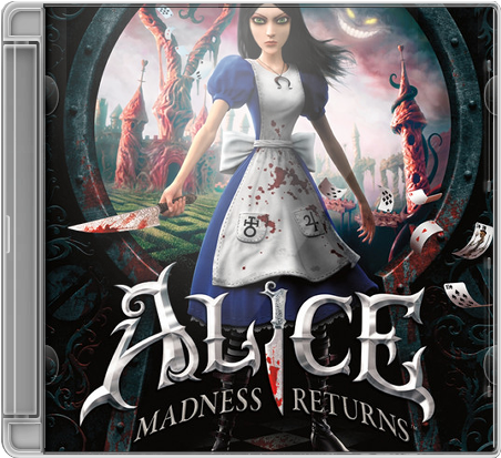 The cover art of the video game 'Alice: Madness Returns'